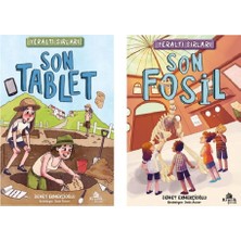 Merkez Kitabevi Demet Ekmekçioğlu Yeraltı Sırları Seti 2 Kitap (Son Fosil + Son Tablet)