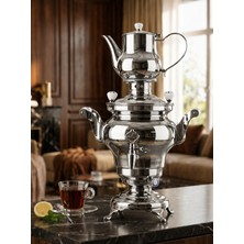 Beem Romanov 5l Elektrikli Semaver | Paslanmaz Çelik Çay Makinesi Termostatlı 1800W