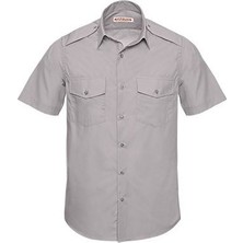 Nky Üniforma Kısa Kollu Çift Cepli Güvenlik Gömleği – Dayanıklı ve Nefes Alabilen Kumaş