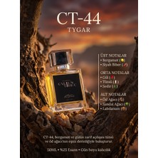 Calius Tibec Ct-44 Le Gemme Tygar Muadili Erkek Parfüm, Eau De Parfum, 50 Ml, Bergamot Zencefil Deri Odunsu Notalar