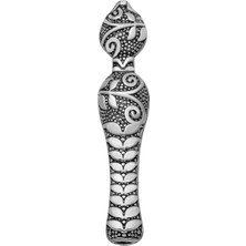 Elwes Gümüş Sarmaşık Desenli Tesbih Imamesi