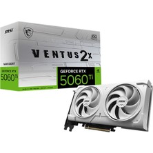 MSI Krk Msı Geforce RTX5060TI 16G Ventus 2x Oc Whıte Plus 16GB Gddr7 128BIT 3xdp 1xhdmı Ekran Kartı Krk
