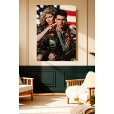 Mushen Studio Top Gun Ikonik Tom Cruise Kanvas Tablo Duvar Dekoru Sanat Eseri Çerçevesiz Ev Ofis