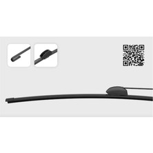 530MM Universal Kancalı Tip Muz Silecek Süpürgesi