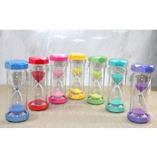 Elwes Plastik Çerceveli Renkli 10 Dk Kumsaati