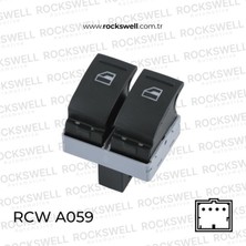 Universal Cam Acma Kapama Anahtarı Surucu Tarafı Cıftlı Transporter T5 T6 03>16 Vw