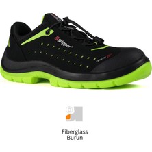 Mekap Gripper GPR-300 S1 Yeşil Siyah Fiberglass Burun Iş Ayakkabısı