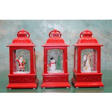 Elwes Yılbaşı Temalı Işıklı Müzikli Kar Küresi