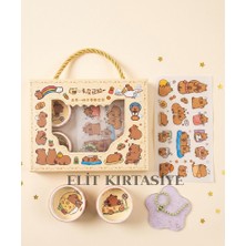 Elit Bant ve Stıcker Set Capybara