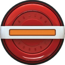 Universal Neon LED Dinamik Sinyalli Hamburger Stop Lambası