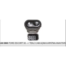 Universal Anahtar Cam Açma Ford Escort Mondeo Transıt 95->tekli
