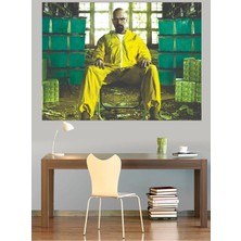 Mushen Studio Walter White Hazmat Suit Para Deposu Kanvas Tablo Duvar Dekoru Sanat Eseri Çerçevesiz Ev Ofis