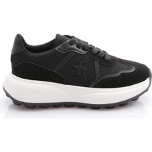 Dgn BRT2427 Kadin Bağcikli Kalin Tabanli Sneaker Ayakkabi