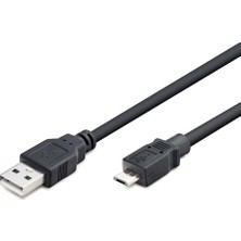 Epilons Usb Mıcro To Usb Kablo Ps4 1.8M Siyah HDX7551