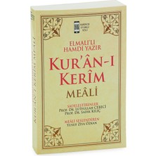 İhvan Online Elmalılı Hamdi Yazır Kuranı Kerim Meali Büyük Yazılı Karekodlu Sarı