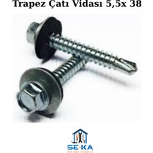 Seka Hand Tools Trapez Çatı Vidası 5,5x 38 100 Adet