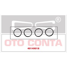 Universal Emme Manıfolt Contası (Kaucuk 4ADET) Renault R19 Megane 1.6 8V K7J-700-701-K7M 702-710