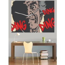 Mushen Studio Hector Salamanca Ding Ding Breaking Bad Pop Art Kanvas Tablo Duvar Dekoru Sanat Eseri Çerçevesiz Ev Ofis
