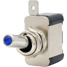 Labarka Mavi Işıklı Düğme On-Off 12V 20A