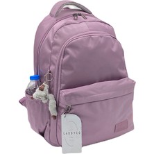 Bevitton Su Geçirmez Kumaş Okul Çantası Moden Siyah Unisex Sırt Çantası 2200