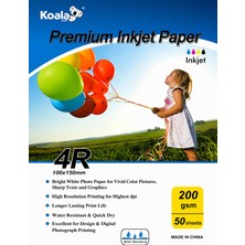 Koala Papers Epson L3250 Uyumlu 10X15CM 200GR Fotoğraf Kağıdı