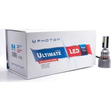 Photon Ultimate H4 LED Xenon Beyaz Far Ampülü Modern Tasarım ile Şimşek Etkili Aydınlatma