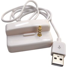 Keepro Ipod Shuffle 2.nesil Mp3 Çalar Şarj Docking Istasyonu USB Şarj Kablosu