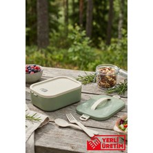 Gugga Lunchee - Çelik Hazneli Sızdırmaz Vakum Kapaklı Yemek Kabı Lunchbox 650 ml