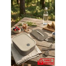 Gugga Lunchee - Çelik Hazneli Sızdırmaz Vakum Kapaklı Yemek Kabı Lunchbox 650 ml