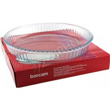 3 Adet Borcam 59014 Yuvarlak Tepsi