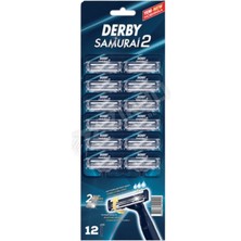 4 Adet Derby Samurai 2 Tıraş Bıçağı 12 Li Kartela