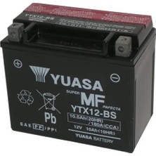 Yns Yuasa Akü YTX12-BS Motosiklet Aküsü