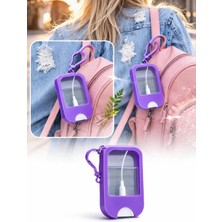 Omilife 50 ml Anahtarlıklı Mini Doldurulabilir Parfüm Şişesi Çocuk Okul Hijyen Çanta Seyahat Kabı