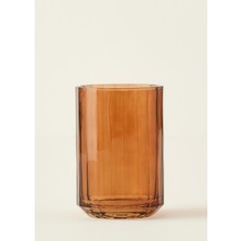 Bella Maison Camila Amber Diş Fırçalık 8x8x12 cm Modern Tasarım ve Estetik Görünüm
