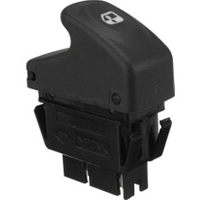 Universal Cam Kaldırma Anahtarı (Siyah) 6 Pin Renault Kangoo-Megane I-Clıo