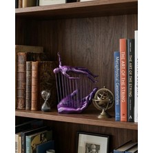 İntora El Insan Figür Mor