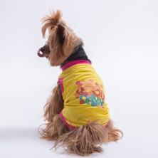 Pawstar Yellow-Sarı All Good Days Kedi Köpek Tişörtü-Kedi Köpek Kıyafeti