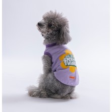 Pawstar Lilac-Lila Small Things Tişört Kedi Köpek Tişörtü-Kedi Köpek Kıyafeti