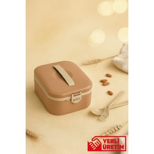 Gugga Eco Lunchee - Sızdırmaz Vakum Kapaklı Ayarlanabilir Bölmeli Yemek Kabı Lunchbox 650 ml