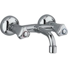 Twin Store Itimat Alfa 207 Sabit Lavabo Bataryası Duvardan