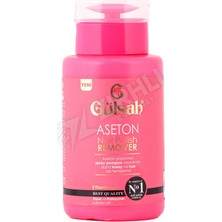 Gülşah Pompalı Aseton 175 ml E Vitamini ile Hızlı Oje Temizleme Özelliği Sunar