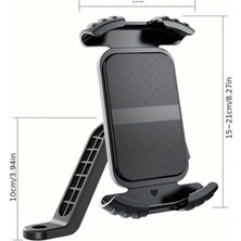 Twin Store YX23-MT Motosiklet Ayna Telefon Tutucu ZR763