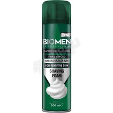 4 Adet Biomen Tıraş Köpüğü Professional Hassas Ciltler Için 200 ml
