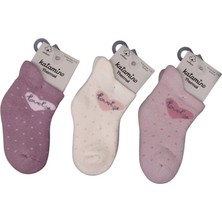 Twin Store Arçin Havlu Kız Bebek Soket Çorap K45901 (Adet Fi̇yatidir)