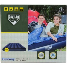Keskin Sound Bestway Kamp Yatak Flok 2 Kişilik 191X137 cm