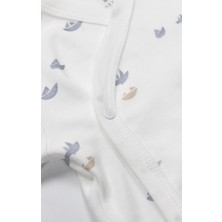 Twin Store 3lü Zıbın Takım Little Boats 13125 Ekru