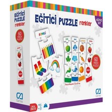 Twin Store CA.5029 Eği̇ti̇ci̇ Puzzle Renkler