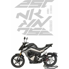 Yns Cf Moto 250 Nk Sticker Seti Beyaz