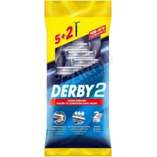 4 Adet Derby Samurai 2 Tıraş Bıçağı 7 Li Poşet (5 + 2)