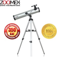 Özgürce F70076TX 350X Profesyonel Astronomik Teleskop, Eğitici ve Öğretici Gözlem Seti